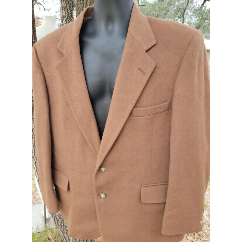 Di Benedetto New York Milan Mens Cashmere Wool Blend Blazer See Desc for Sz